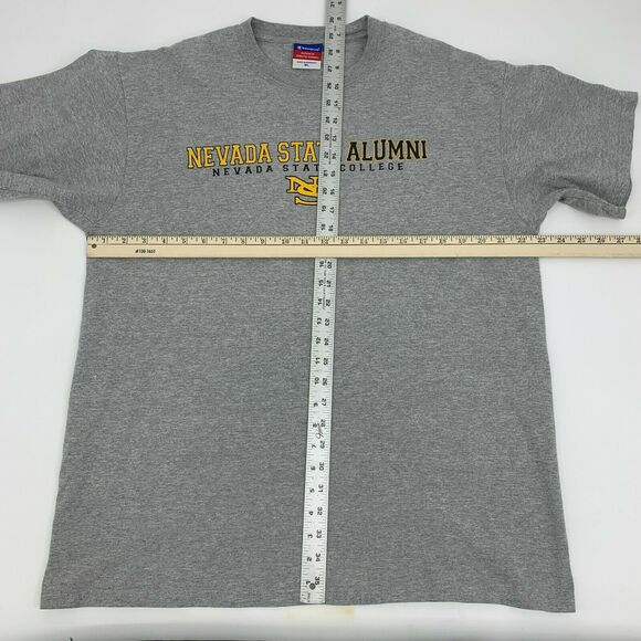 Champion Nevada State Scorpions Alumni T Shirt Men's Size XL Gray Short Sleeve - Picture 4 of 8